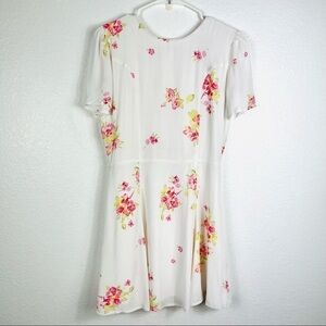 Privacy Please henson lace up back mini dress size M